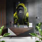 Age of Apes Brushed Aluminum Dibond Wall Art.